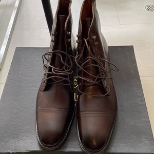 Allen Edmonds 11.5 B First Avenue Captoe boots NEW